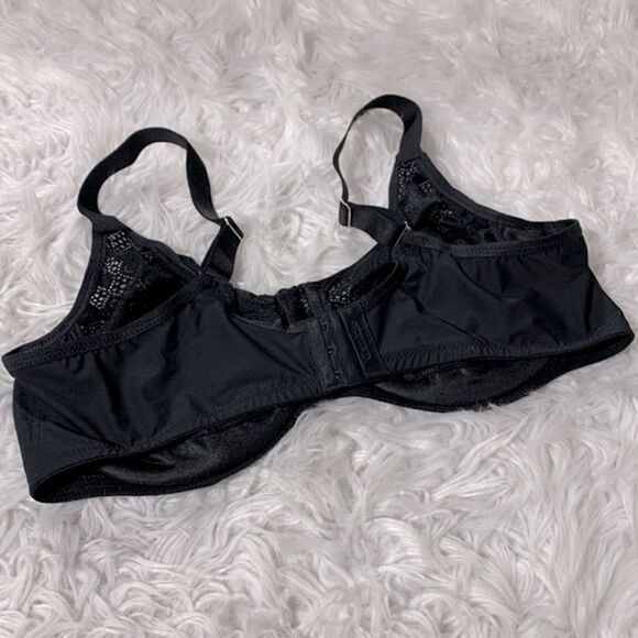 GLAMORISE bra Under Wire Lace detail adjustable straps women NWOT women sz 44D - Picture 2 of 8
